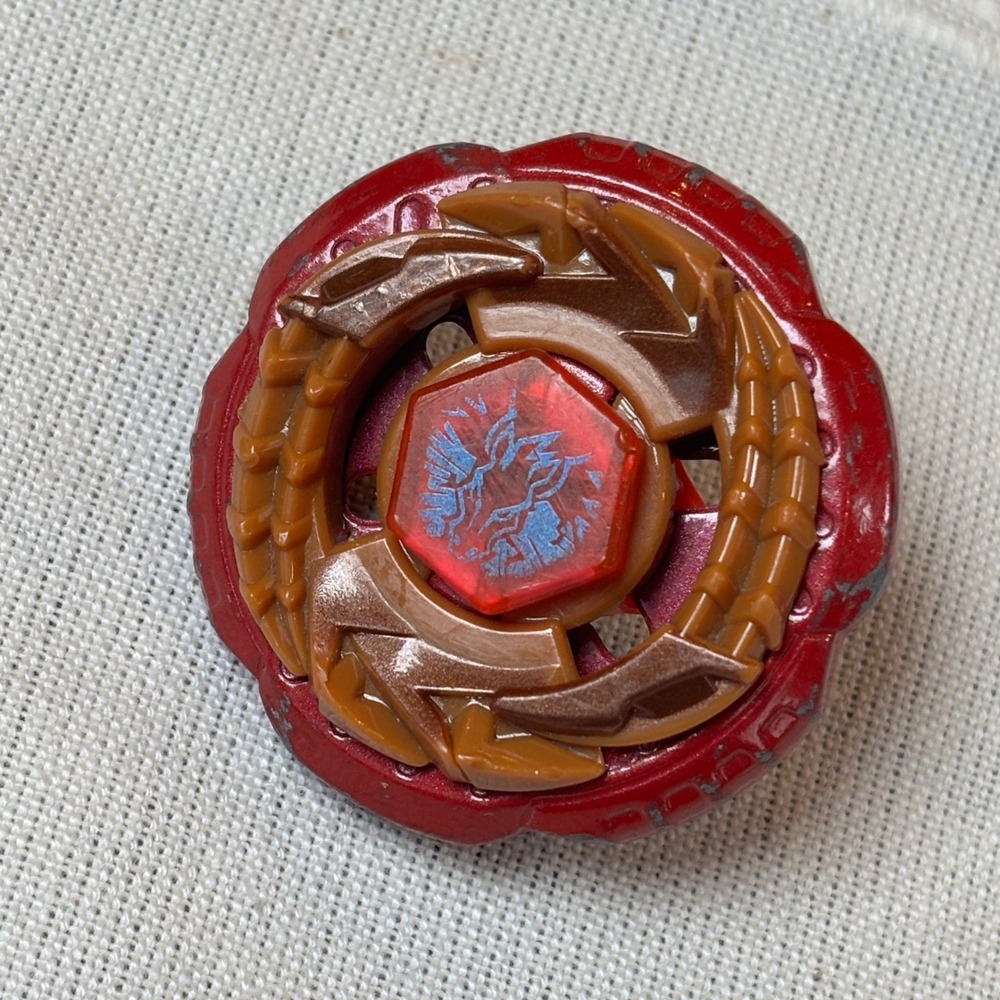 Beyblade Metal Fusion Big Bang Cosmic Pegasus Red Bronze Battle Top Toy